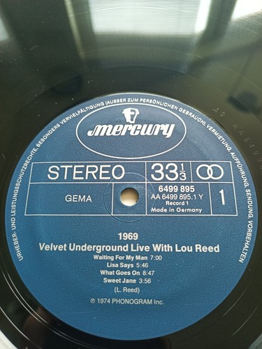 The Velvet Underground - Live with Lou Reed - VINYL - 2x LP - 6643 017 - 1974 - Bild 8 von 15