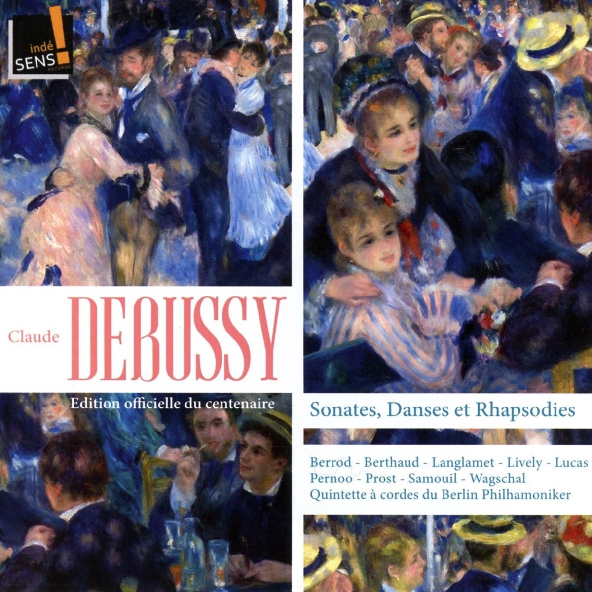 Philippe Berrod Debussy Sonatas; Danses & Rha (CD)