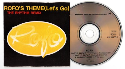 Rofo Maxi-CD ROFO'S THEME The Rhythm Remix   1989 ZYX 6057R-8 Cardsleeve cut