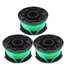 3PK SF-080 String Trimmer Spool Line Replacement For Black & Decker GH3000 Model