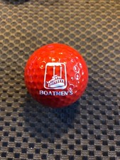 PING GOLF BALL-RED/WHITE PING EYE2 1....BOATMEN  S LOGO......9.8/10