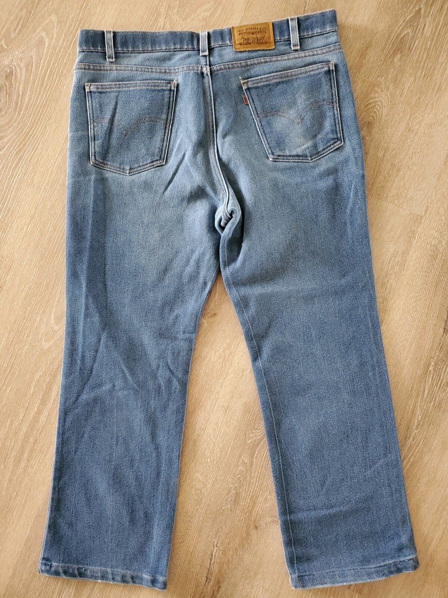 Vtg 530 Levi's Action Blue Jeans Mens Size W38 L30 Relaxed Vtg 530 Levi's Action Blue Jeans Mens Size W38 L30 Relaxed