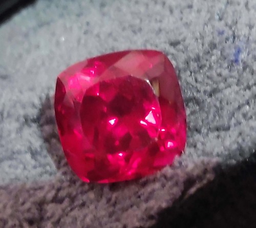 16.45 Ct AAA+ Natural Red Mozambique Ruby CERTIFIED Cushion Cut Loose Gemstone - Picture 3 of 10