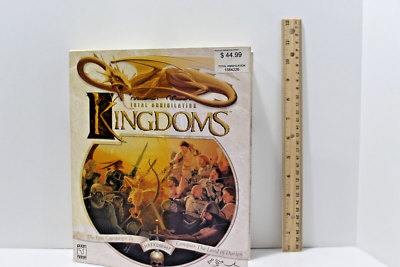 希少】トータルアニヒレーション キングダムズ win95/98 PCゲーム 希少