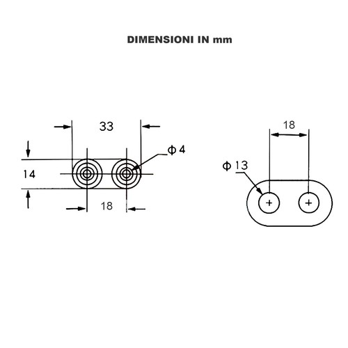 TERMINALI PRESA AMPLIFICATORE CASSE ACUSTICHE INGRESSO PER SPINA A BANANA DA 4mm - Afbeelding 12 van 12