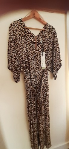 SONDER LADIES LEOPARD JUMPSUIT RRP £75 BNWT SIZE 16 - Picture 7 of 7