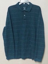 Van Heusen Men's Gray Pullover Long Sleeve Shirt Sz XL