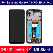 For Samsung Galaxy A14 5G SM-A146U LCD Touch Screen Digitizer Frame Replacement