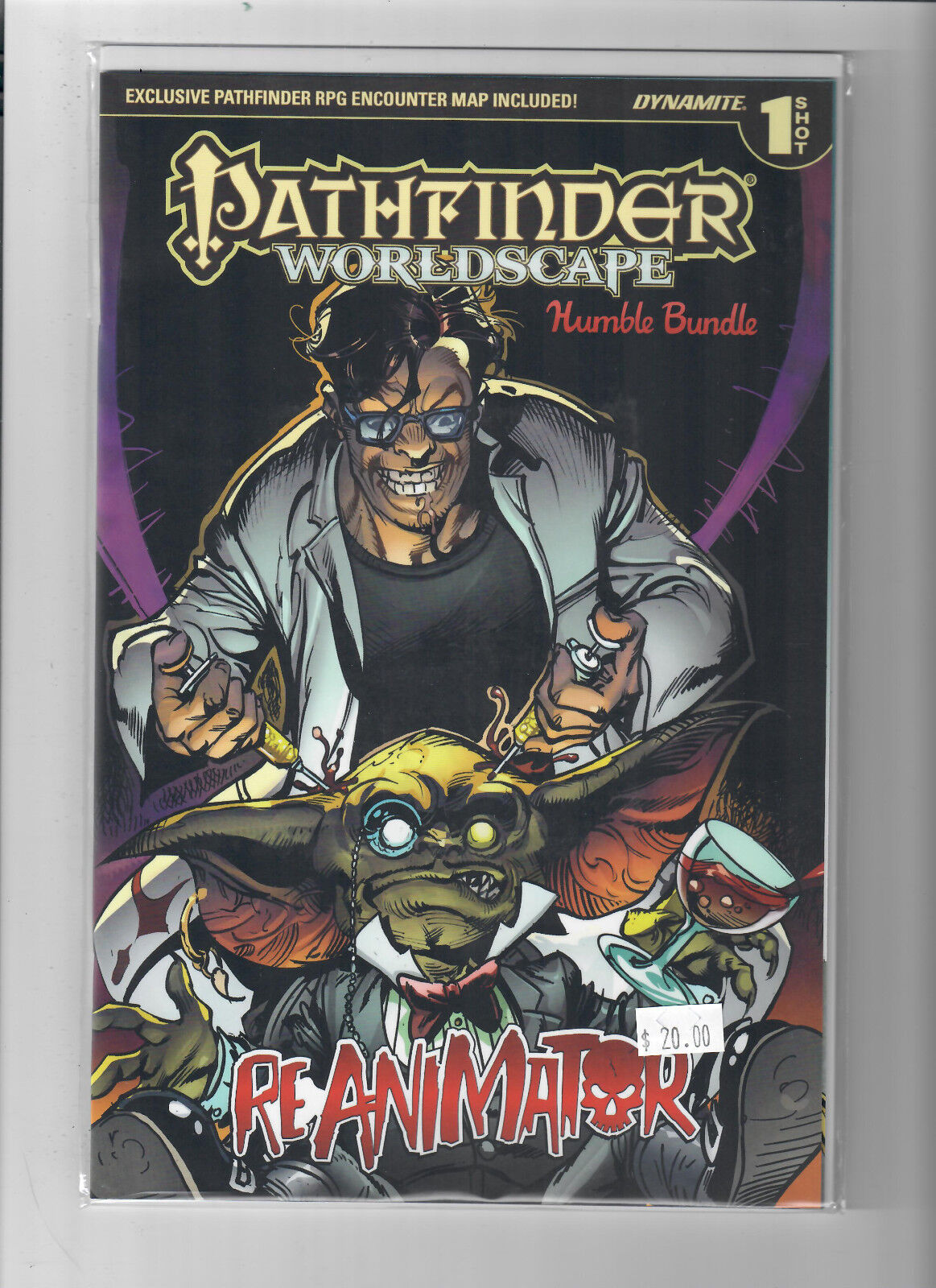 PATHFINDER: WORLDSCAPE ONE-SHOT - Grade NM - Re-Animator Humble Bundle