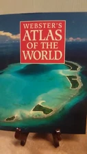 Webster's Atlas of the world by Crescent books (Fc11-2-B)