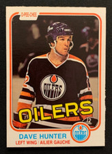 1981-82 O-Pee-Chee #115 Dave Hunter Oilers