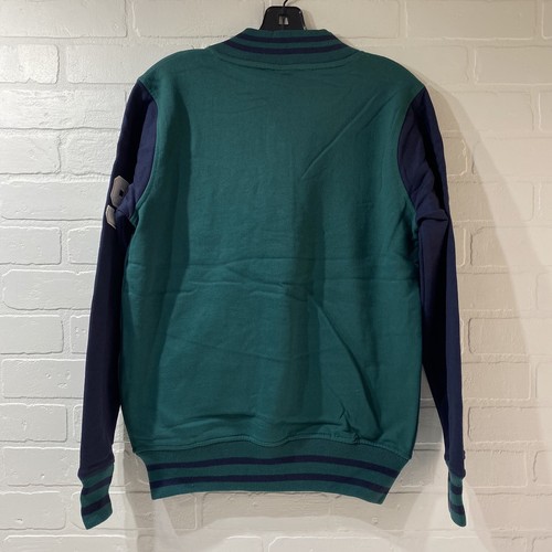 NEW - Bench Varsity Jacket Large - Dark Green/Navy - Size 9/10 - Picture 2 of 4