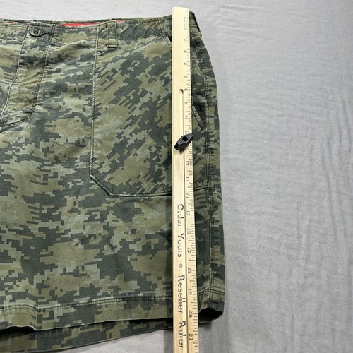 Under Armour Shorts Mens 44 Green Digital Camo Outdoor Hunting Hiking Camoflage - Picture 6 of 10