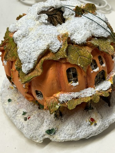 Signed Charming Tails 1994 Pumpkin Inn Lighted House 87522 Vintage Dean Griff - Picture 16 of 20