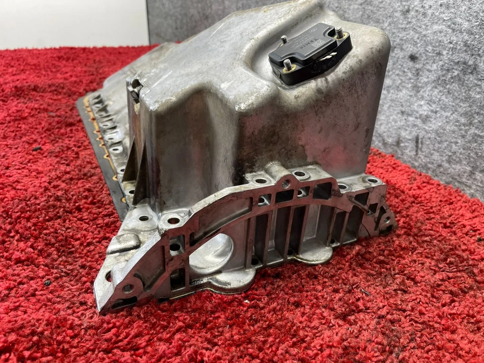 BMW E82 E90 E92 N54 N55 MOTOR CONJUNTO INFERIOR PANELA DE ÓLEO DE ALUMÍNIO FABRICANTE DE EQUIPAMENTO ORIGINAL B5 - Imagem 4 de 4