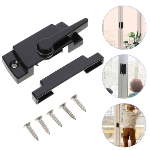 4 Pcs Crescent Lock Cam Action Sash Latch Window Frame Locks Child