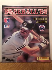 1988 Panini Baseball Sticker Album No Stickers Don Mattingly cover N Mint-Mint
