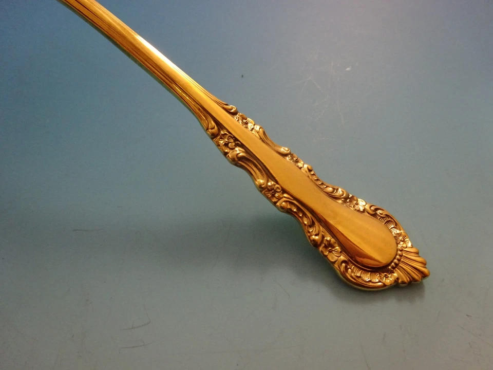 Juego de servicio de cubiertos de plata esterlina georgiana de oro rosa de Reed & Barton 48 piezas Foto 2 de 4