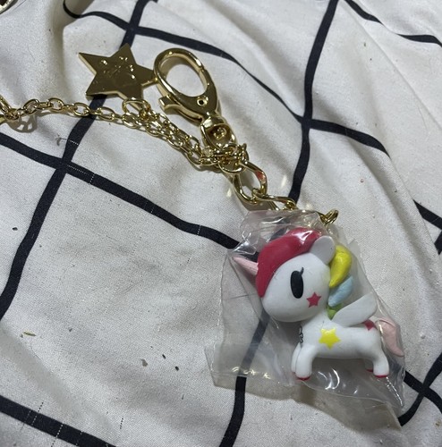 Vintage Tokidoki Unicorno Bag Charm Keychain Figure