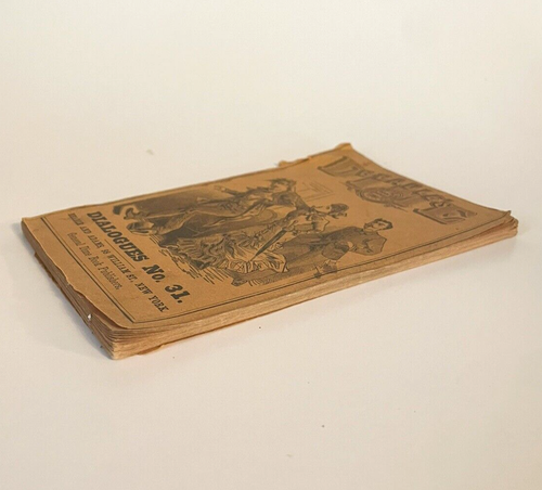 Vintage Beadle's Dime Dialogues No. 31 Professors, Teachers and Amateurs 1884 - Picture 4 of 10