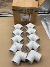 10x Lasco 407-015 90 Elbow 1-1/2 Slip x 1-1/2 Female Pipe Thread