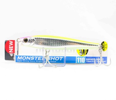 Yo Zuri Duel Hardcore Monster Shot 110 Sinking Lure F1208-HLCL (5625)