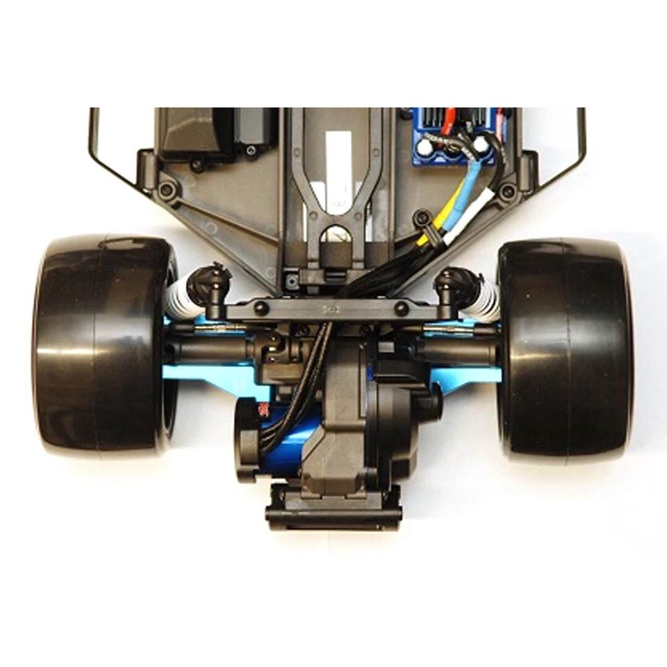 NEW STRC Alum Rear 1 Deg. Toe-in A-Arm Green with lock-nut pins : Drag Slash - Image 2 of 4