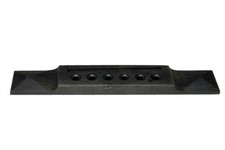 NEW - Ebony Pyramid Acoustic Guitar Bridge, NO FINISH