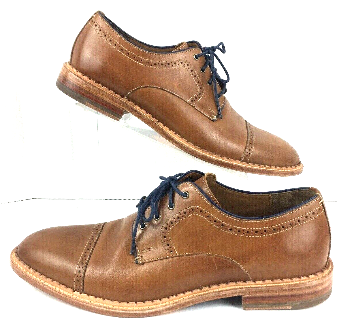 Johnston & Murphy Men’s Leather Shoes Size 12M s-l400.jpg main image 4