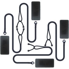 4 Universal Phone Lanyard Crossbody Lanyard Strap Adjustable Nylon Neck Strap...