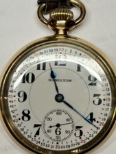 HAMILTON 992 21J, RAILROAD POCKET WATCH