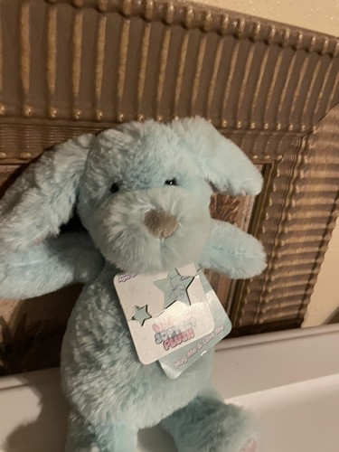 World's Softest Plush Blue Puppy Dog 9" Beverly Hills Teddy Stuffed - Picture 2 of 2