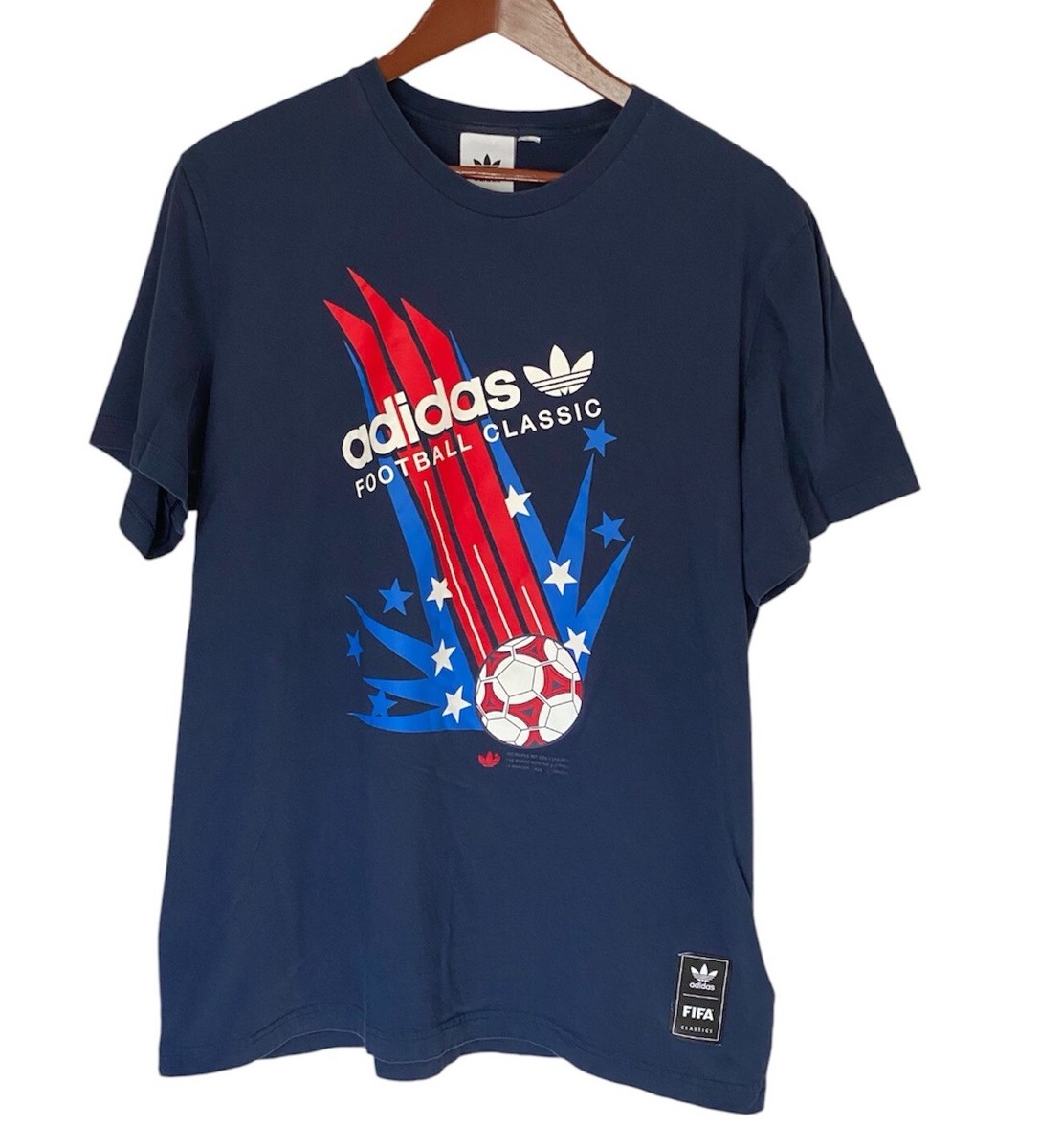 adidas WorldCup USA 94 Tシャツ 2XL Adidas FIFA Classics Blue S/S T-Shirt Men's Size L World Cup