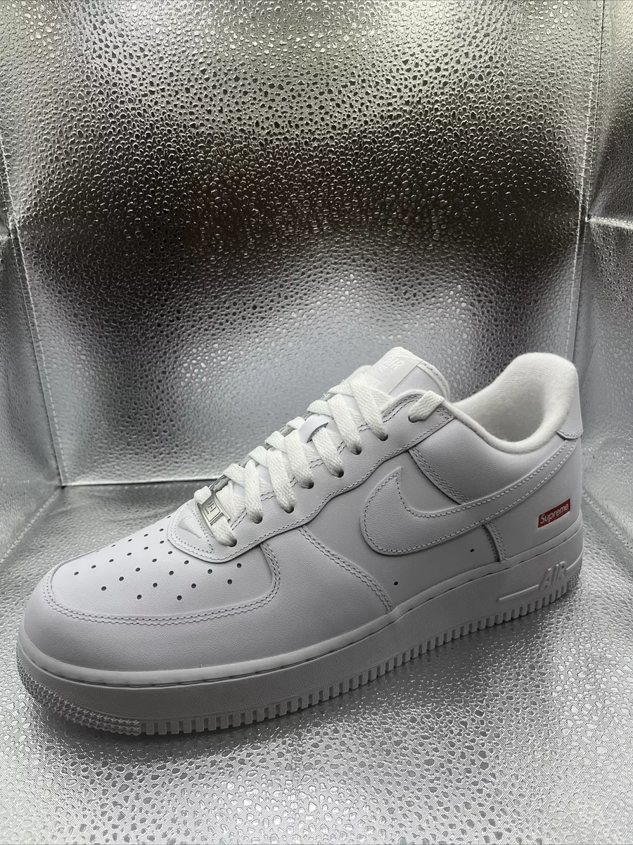 Nike Nike Air Force 1 Low Supreme Box Logo White