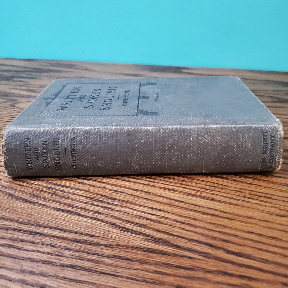 1917 Rare Clippinger Written and Spoken English First Edition - Image 3 of 4