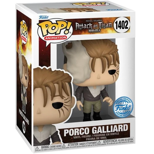 Attack on Titan - Porco Galliard (Special Edition) #1402 - Funko Pop Vinyl Anime