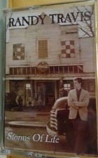 RANDY TRAVIS - Storms Of Life- Cassette Tape 1986 