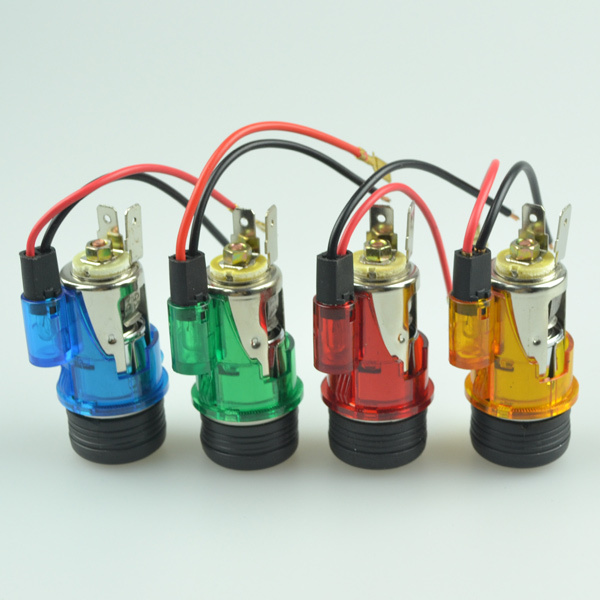 Illuminated Kit Car Dash Socket Plug