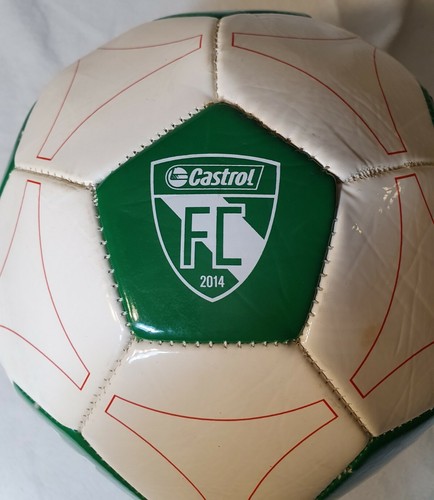 Castrol Sponsor Ball 2014 World Cup Brazil FIFA Official Soccer Football #14 GRN - Picture 4 of 5