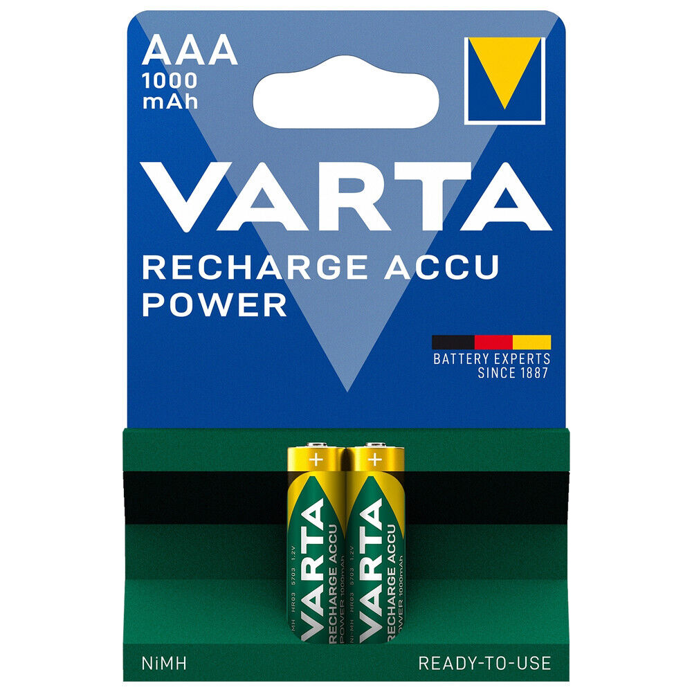 Thumbnail - Varta Batterie Rechargeable Aaa Micro, Accu1000 Mah 5703301402