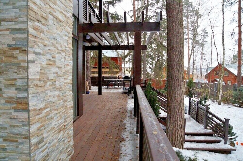 MODERN LOG HOUSE KIT #LH-293 ECO FRIENDLY WOOD PREFAB DIY BUILDING CABIN HOME - thumbnail 8