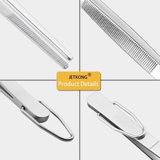 Extra Long Kitchen Tweezers Heavy Duty Stainless Steel Cooking Tweezers, Set ...