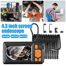 1080P 4.3" Screen Industrial Endoscope Lens Inspection Camera Borescope 2/5/10m