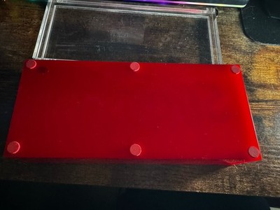 Supreme Clear Red Acrylic Lucite Box FW16 | eBay