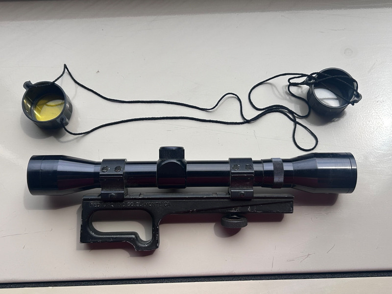 Federal Ordnance Inc So. El Monte CA AH-0069 Rifle Scope with 4x32 Tasco Scope