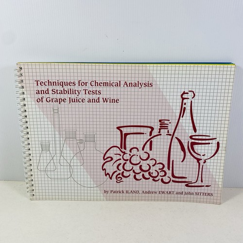 Techniques for Chemical Analysis and Stability Tests of Grape Juice and Wine