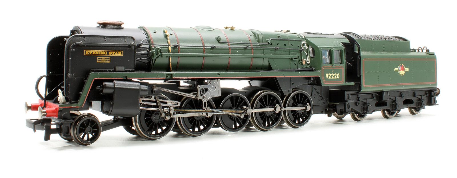 HORNBY OO GAUGE R2785 BR GREEN 9F 92220 'EVENING STAR' STEAM LOCOMOTIVE