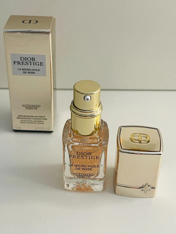 Nuevo en caja Suero activado Prestige La Micro-Huile de Rose ~ 5 ml/ 0,17 oz Foto 2 de 2