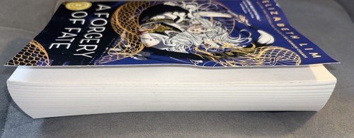 A Forgery of Fate by Elizabeth Lim (ARC-6/2025, Paperback) *Read Description* - Picture 5 of 6