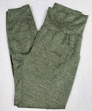 REI Women's athletic yoga LEGGINGS- khaki-Size M- spandex/polyester- Excellent 